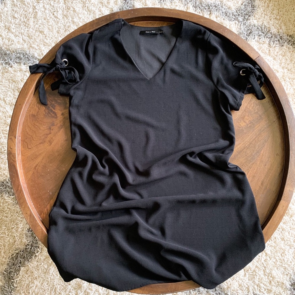 Doe & Rae black dress